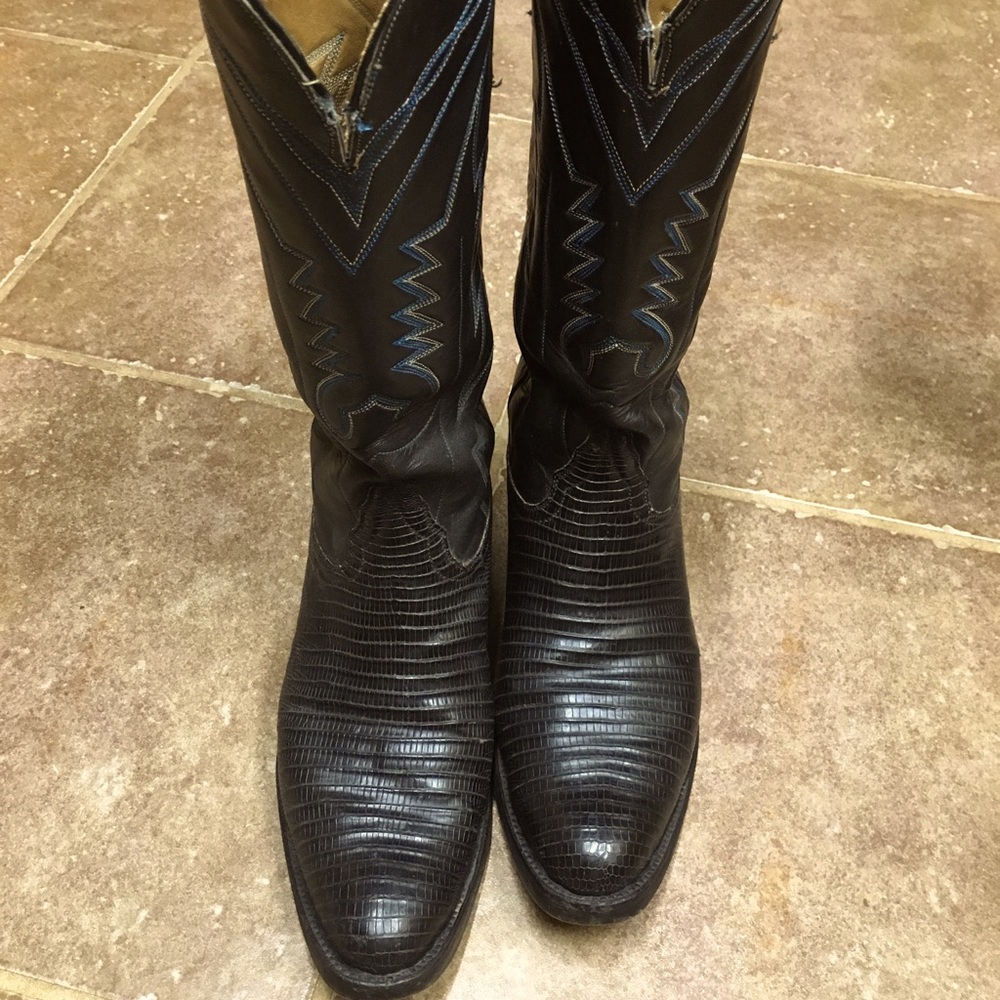 Austin Hall cowboy boot